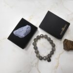 PULSERA LABRADORITA CON CORAZON