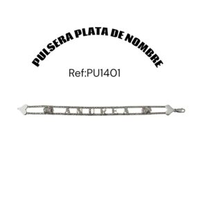 Pulsera Plata De Ley(Nombre)